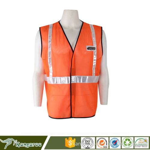 Polyester Fabric For Safety Vest With Reflective Tape